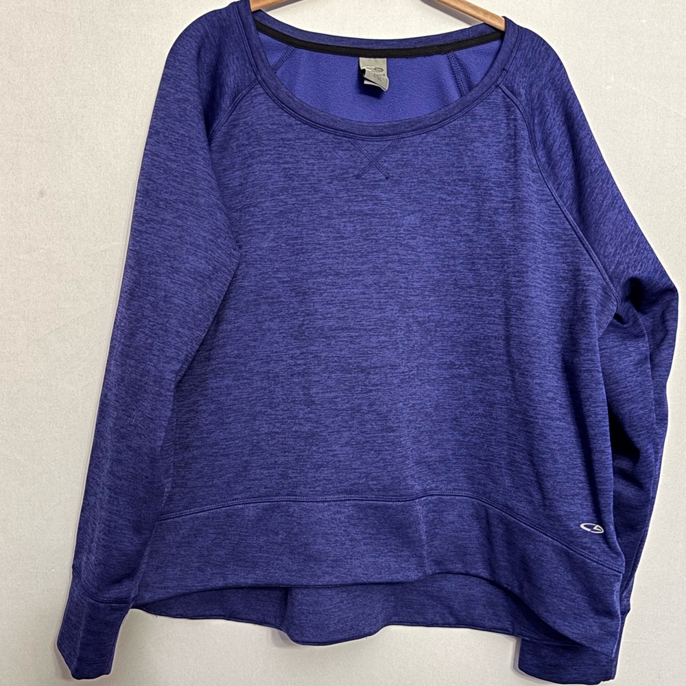 Champion Duo Dry Purple Sweatshirt